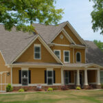 House Beautiful View with Trees Outside