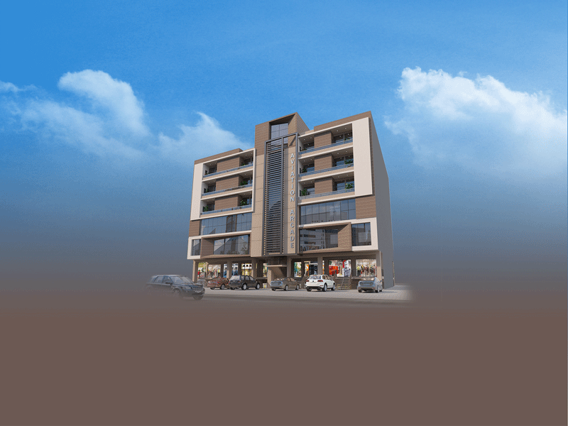 Aviation Arcade Faisal Town Demo Building