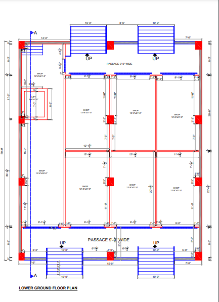 Business Lodges Lower Ground Floor Plan