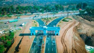 Faisal Hills Gate Arial View