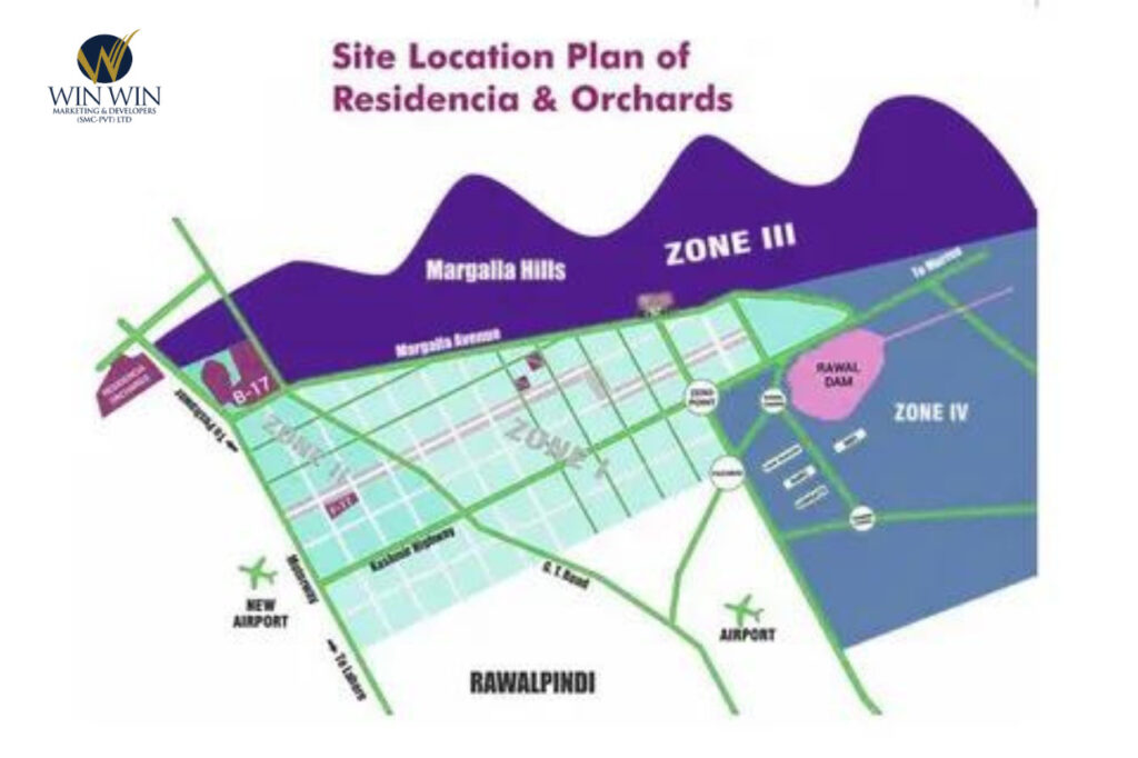 Multi Residencia and Orchards Site Location Plan 