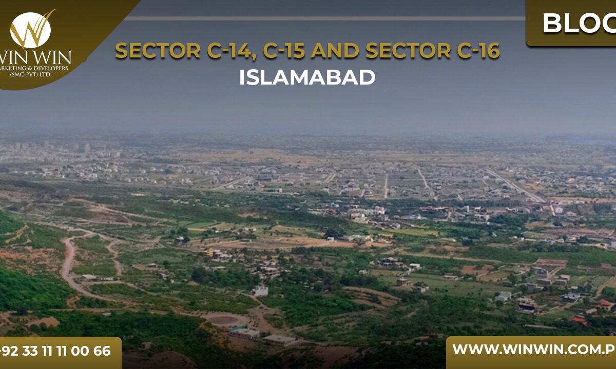 Maps and Layout Details of Sector C-14, C-15 and Sector C-16, Islamabad